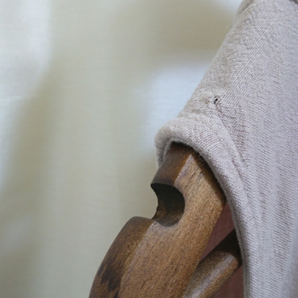 Linen-blend Sleeveless Midi Dress - Size Large - Picture 4 of 6